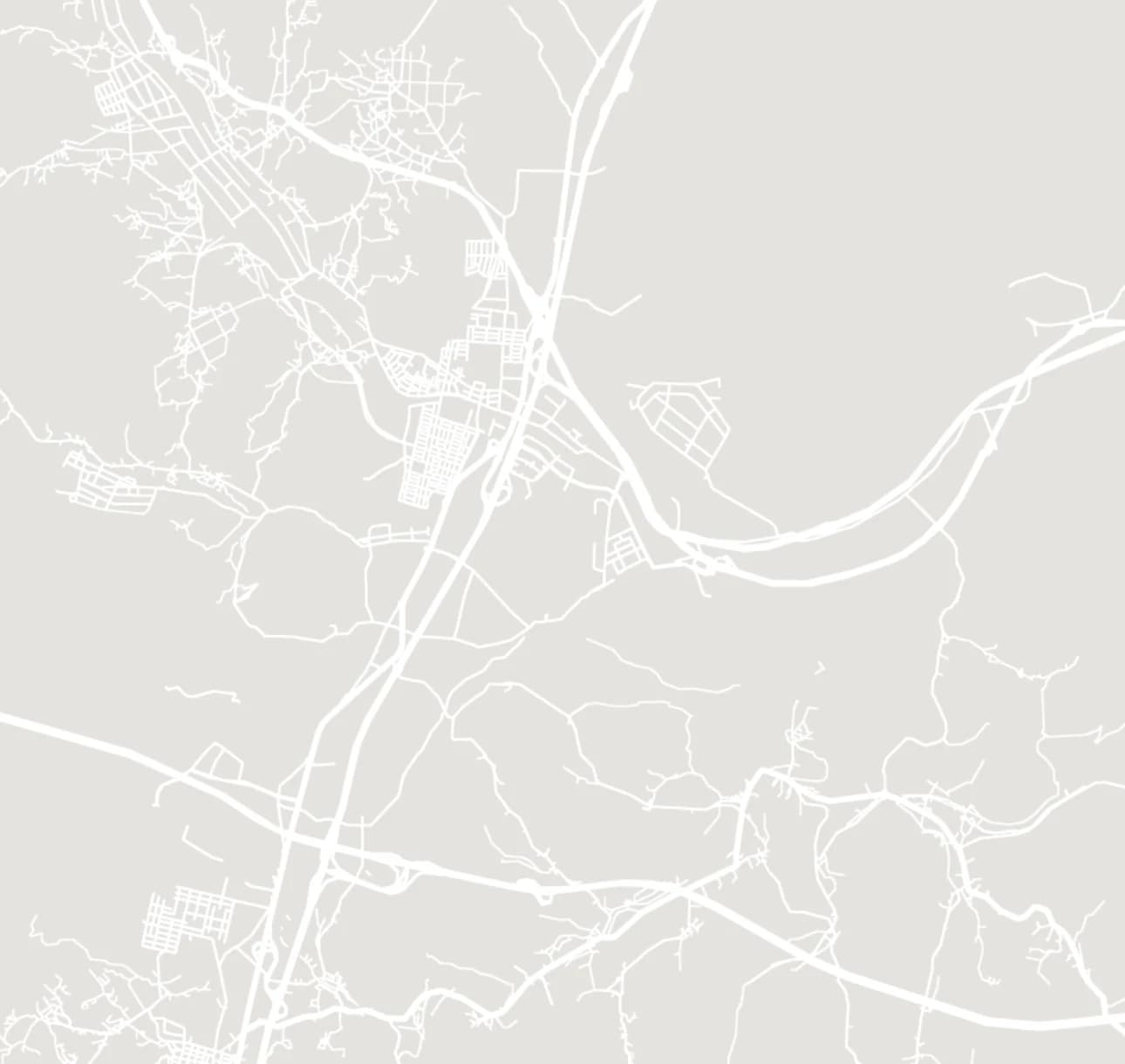 부도심 성장축과 문화여가축이 교차하는 뉴온시티 위치 다이어그램 — KTX 울산역·반천산단·하이테크밸리·UNIST·영남알프스